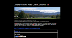 Desktop Screenshot of jerichounderhillwater.org